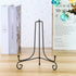 (4 Pack) 8" Black Iron Easel Display Stand for Photo Holder, Cookbooks, Plates, Tablets, Art