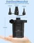 Dr.meter Air Pump for Inflatables, Rechargeable 4000mAh Battery Air Mattress Pump - Portable Quick-Fill Inflator