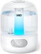 DREO Humidifiers for Bedroom, 3L Top Fill 30H & 26dB Quiet Runtime