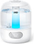 DREO Humidifiers for Bedroom, 3L Top Fill 30H & 26dB Quiet Runtime