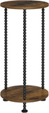 2 23" YINMIT Plant Stand Indoor, Tier Small Plant Stand, Tall Metal Spindle Poles Plant Stands, Corner Flower Pot