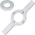 Beaquicy TB123A Washer Spanner Wrench for GE Whirlpool Washer - 1-11/16 Inch Washer Tub Nut Replaces TB123A TB123B