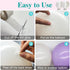12 Rolls Balloon Arch Tape, 131.2 Feet Tape Strip with Holes, 400 Removable Dots for Party Decorations, Birthday,