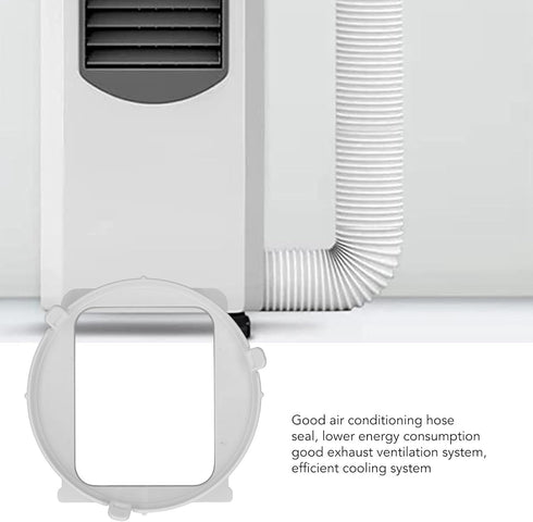 6 inch Portable Air Conditioner Exhaust Hose Coupler Adapter with Adjustable Joints for Midea