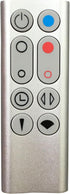 Replacement Remote Control for Dyson Pure Hot+Cool Fan Purifying Heater HP00 HP01, Part NO.967197-13 (Silver)