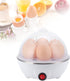 Electric Mini Eggs Cooker, Rapid Boiler for 6 Eggs, Poached, Scrambled, Omelets, Auto Shut Off (US Plug 110V)