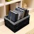 16 L Plastic Folding Storage Crates, Collapsible Plastic Crate, 2 Packs