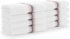 Aston & Arden Aegean Ombre Stripe Washcloth, Pack of 8, 100% Turkish
