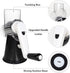 Cambom Rotary Cheese Grater Hand Crank Cheese Shredder for Fresh Cheese, Vegetable, Nuts,Non-slip Suction Base, Three