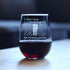Walk in the Rain - Sympathy Gifts for Comfort and Encouragement - Large 17 Ounce Stemless Wine Glass Gift