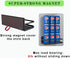 TIYOORTA Black,1PC Fridge Spice Rack Organizer Single Tier Magnetic Refrigerator Spice Storage Magnet Shelf