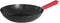 Imusa USA 12" Nonstick Carbon Steel Wok, Red PAN-10046 with Handle