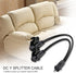 Power Recliner Power Supply Kit, 4-Piece Universal Dual Transformer with AC Power Cord, DC Extension Cable
