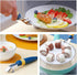 Anti-Hot Plate Gripper, Stainless Steel Bowl Clip for Lifting Hot Plates or Bowls with Food
