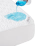 BEDLORE Waterproof Mattress Protector, California King Size Noiseless Mattress Pad with Deep Pocket 6"-18", Washable