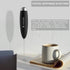 Electric Milk Frother Handheld, Battery Operated Drink Mixer for Coffee, Matcha Whisk, Foam Maker for Hot Chocolate