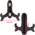 6 Packs Black Wooden Display Stand Plate Holder Easels Picture Frame Holder (4 inch)