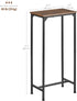 DALEMHOME 9.4 15.7 31.5 Inches, Console Table, Narrow Entryway Table, Thin Sofa Table, Behind Couch Table,for Hallway