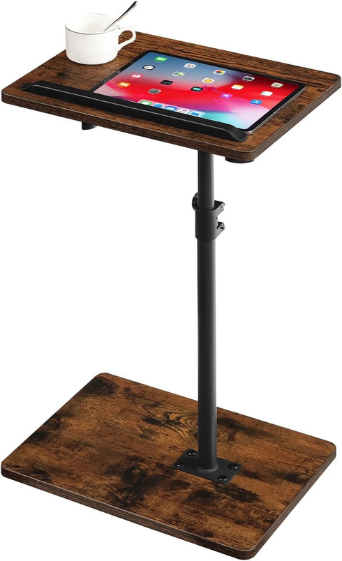 360 ETRB4501 MAHANCRIS TV Tray Table, Height Adjustable TV Trays with Swivel, Space-Saving Side Table for Couch