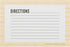 C.R. Gibson Bloom Double Sided Recipe Card Set, 4" W x 6" L, Yellow