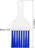 PATIKIL Air Conditioner Fin Comb, Plastic Whisk Brush Condenser Cleaning Brush Refrigerator Coil Fin Cleaner Radiator Repair Tool for AC Unit, White Blue