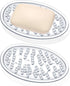 2 Pcs Plastic Soap Holder Soap Dish Bar Saver Tray with Holes