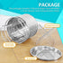 HOME&I Silverware Drying Basket - Kitchen Sink Utensil Holder Replacement, Stainless Steel 304 Flatware Caddy (4