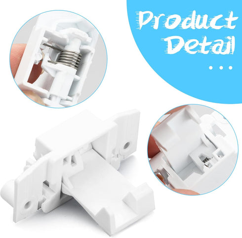 WH02X24399 Washer Lid Lock Strike, Replacement Parts AP5999576 PS11729471 for Ge and Hotpoint Washing Machine Cover