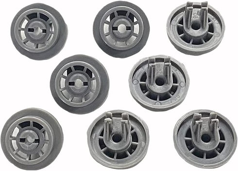 dd66-00023a Dishwasher Wheels, Lower Upper Rack Roller 4-Pack Compatible Replacement for Samsung