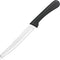 New Star Foodservice 58994 Stainless Steel Steak Knife, 4.5-Inch Rounded Serrated Blade, Set of 12
