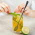 DaKuan 9 Inch Long Handle Iced Tea Spoon Set of 6, Stainless Steel for Iced Tea, Coffee, Cocktail
