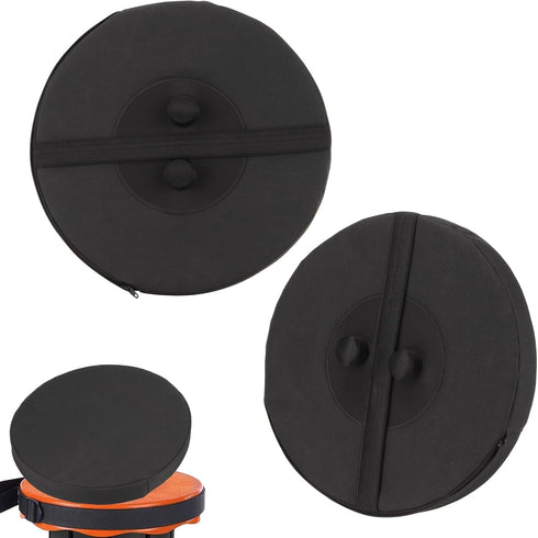 DIICCYO 2 Pack Seat Cushion for Telescopic Stools, Thickened Telescopic Folding Seat Cushion