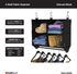 ClosetMaid 4-Shelf Closet Fabric Hanging Organizer with Garment Rod for Shirts, Sweaters, Pants, Hats, Shoes, Purses