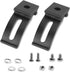 LED Light Bar Slide Mounting Bracket - 2PCS Universal Adjustable Side Bracket Kit for Light Bar Work Lights