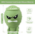 Fun Guy Fridge Deodorizer, Baking Soda Holder for Refrigerator Odor Absorber, Reusable Silicone Freshener Container