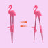 4 pcs Kid Chopsticks, Training Chopsticks for Toddler Beginners, Baby Children with Animal Designs
