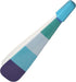 French Bull Easy Grip Melamine Handle Silicone Non-stick Kitchen Utensils for Cooking, Mixing, Baking - Blue Tongs