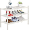 3 Tier Bamboo Shoe Rack Storage Organizer for Closet, Multifunctional Stackable Free
