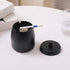 Stainless Steel Ashtray with Lid for Cigarettes, Smokeless Odorless Windproof for Home Office Outdoor Patio