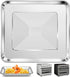Air Fryer Tray Replacement for Cuisinart TOA-60 TOA-65 TOA-70, 12.2*11'' Non-stick Mesh Stainless Steel Basket