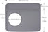 Coffee Mat for Breville 878/881, Espresso Tamper Mat, Food Grade Silicone Non-Slip, Waterproof Heat Resistant