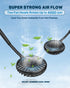 Neck Fan, Hand Free Portable Fans for Women, Kids, and Men, Rechargeable Battery Operated Wearable Fan