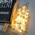 14.1Ft 40 Beach Seashell Decorative String Lights Warm White LED Waterproof Battery Operated Ocean String Lights