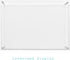 5x7 Floating Acrylic Picture Frame with Chrome Standoff, Double Panel Wall Mount for Picture Up To 5x7 Inches.