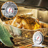 in Oven Thermometer for Grill Smoker BBQ 50-300°C/100-600°F, Instant Read Precision Stainless Steel Thermometers