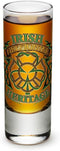 FireFighter Irish Heritage Shot Glass Shooter, Heavy Base Tall 2 Ounce, Set of 2