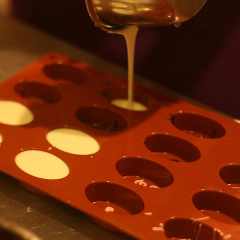 Oval Silicone Pudding Mold: Reusable DIY Baking Tins for Cake, Cupcake, Chocolate, and Ice Cube