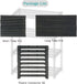 4 (16.3" Closet Autonomier Tier Extra Small Shoe Rack Wide), Narrow Stackable Shoe Shelf for Kids Toddler Adult