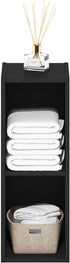 2-Tier 8-in 9.3 7.9 21.2, Furinno Fulda Book Shelf, Narrow Bookshelf, Bookcase with Width Storage Shelf, x x for Living