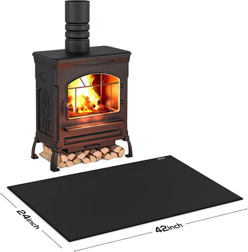 42x24 inches Hearth Rugs for Fireplaces Fire Resistant Mat, Fireproof Fireplace Mat Hearth Area Rug, Hearth Pad